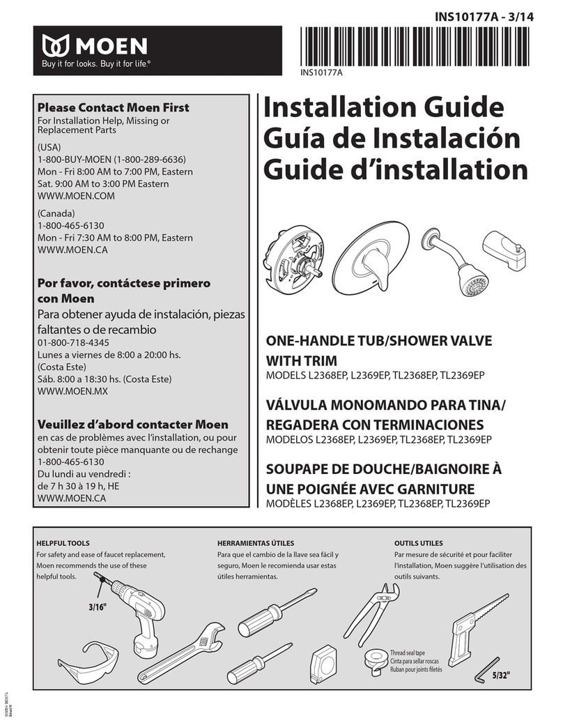 Moen L2368EP installation guide