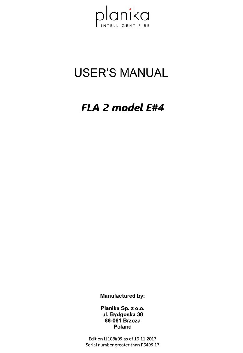 Planika FLA 2 User manual