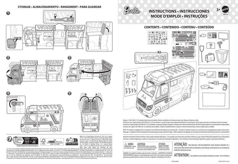 Mattel Barbie HKT79 instructions Mattel Barbie HKT79 instructions