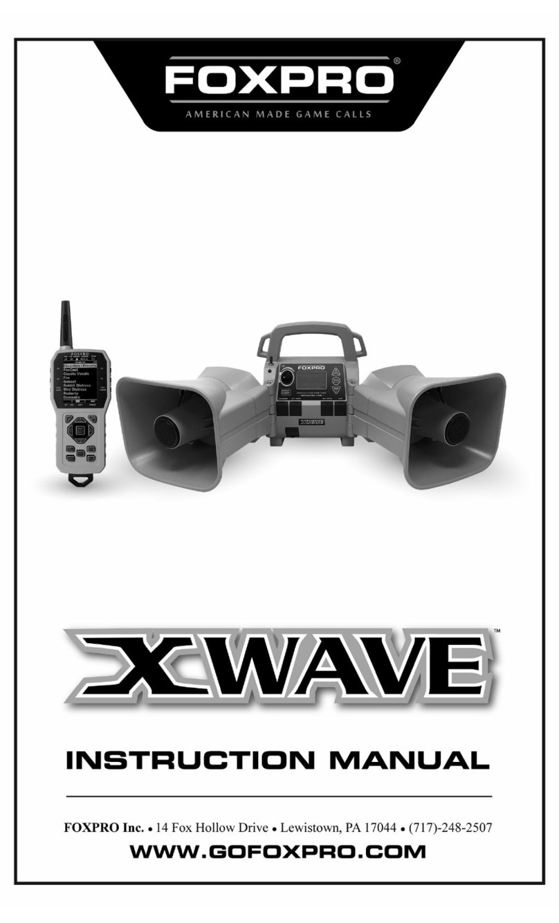 Foxpro XWave User manual