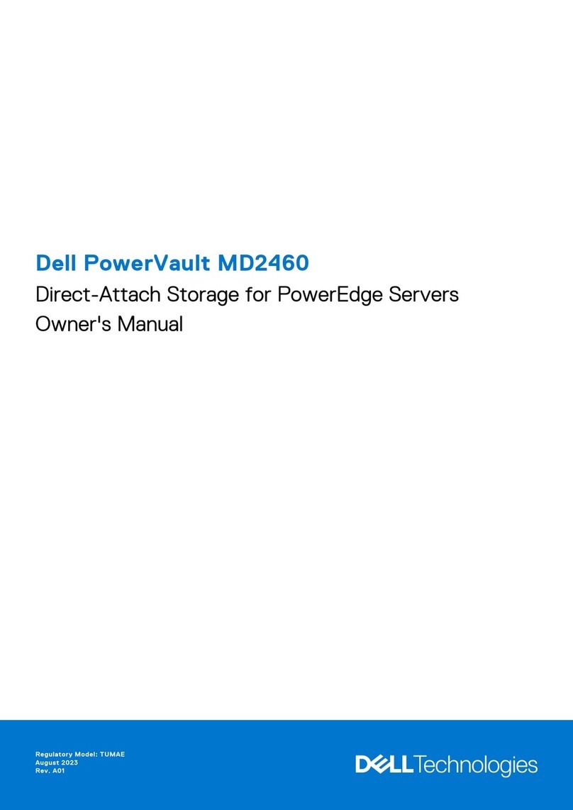 Dell PowerVault MD2460 User manual Dell PowerVault MD2460 User manual