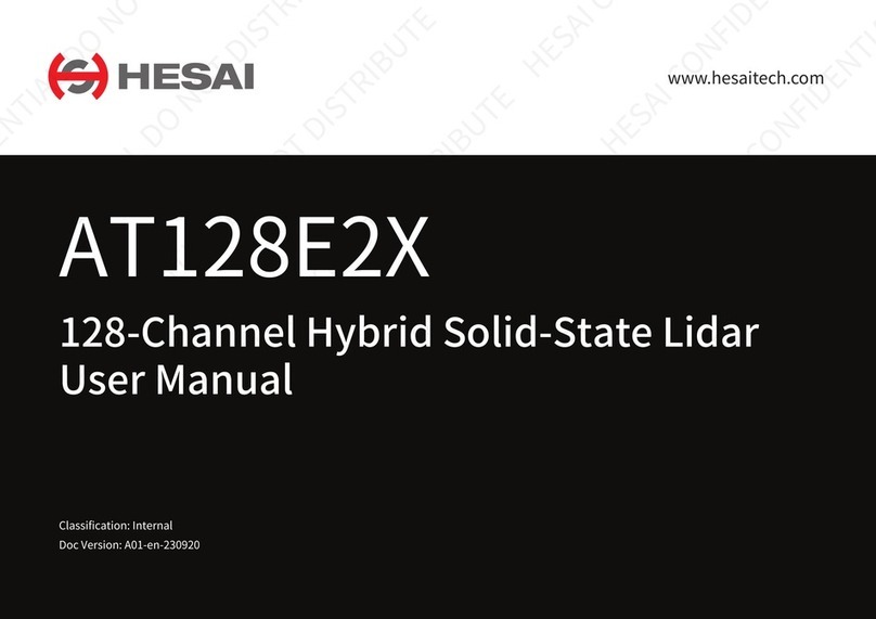 Hesai AT128E2X User manual Hesai AT128E2X User manual