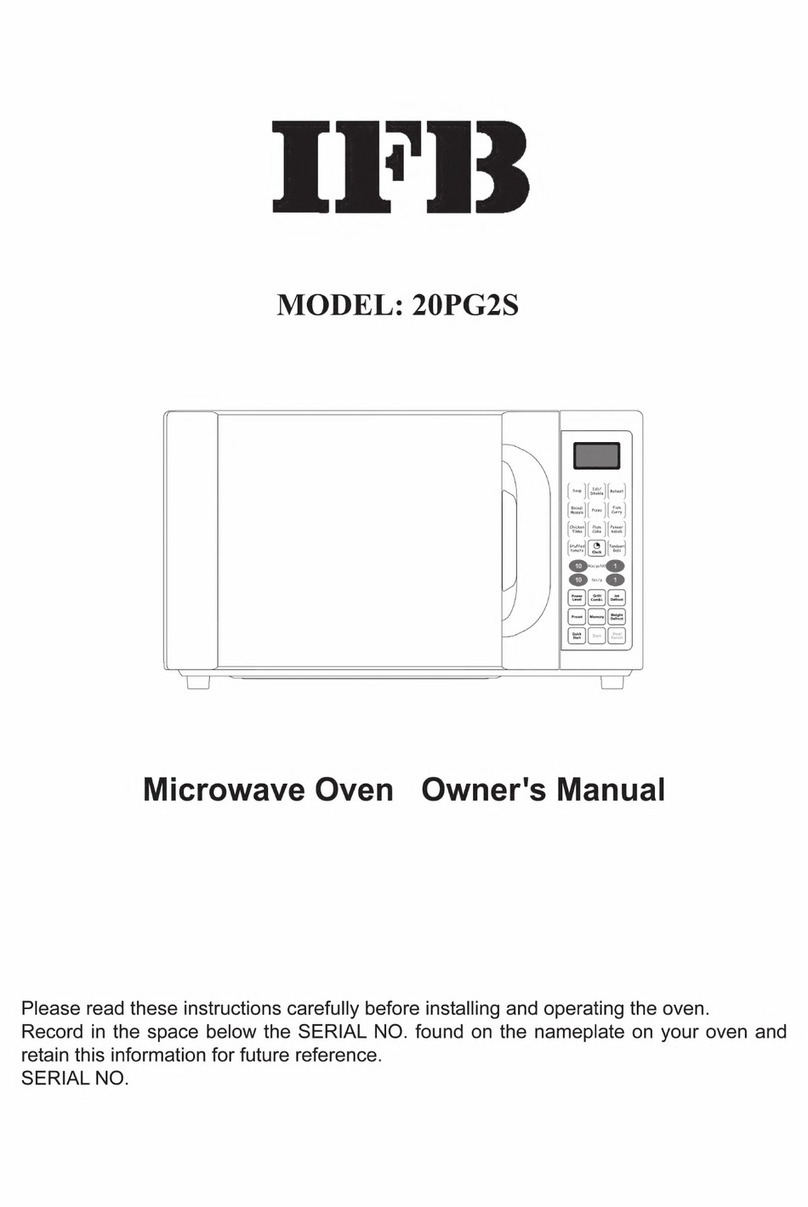 IFB 20PG2S User manual