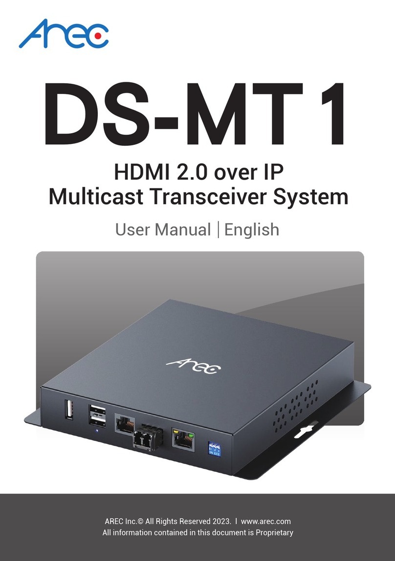 Arec DS-MT1 user manual