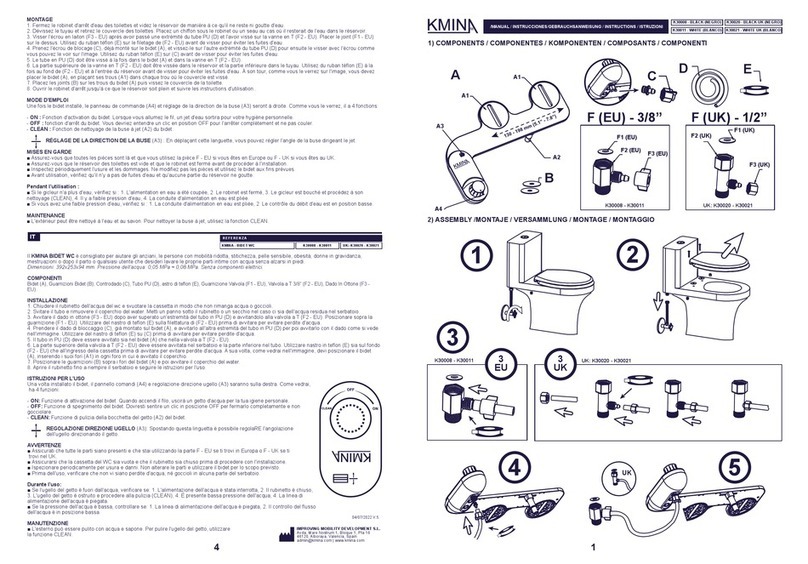 KMINA K30008 manual