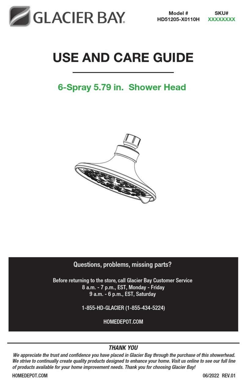 Glacier bay HD51205-X0110H User manual