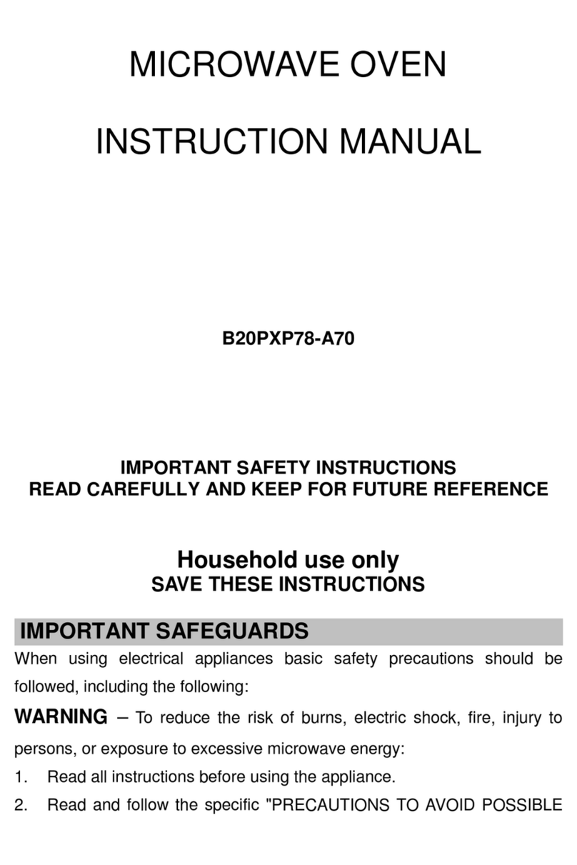 WEILI B20PXP78-A70 User manual