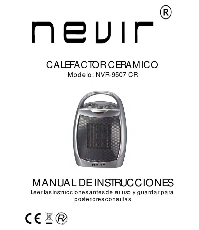 Nevir NVR-9507 CR User manual