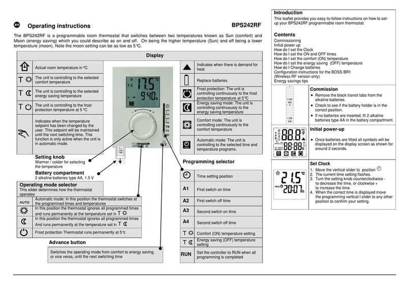 Siemens BPS242RF operating instructions Siemens BPS242RF operating instructions