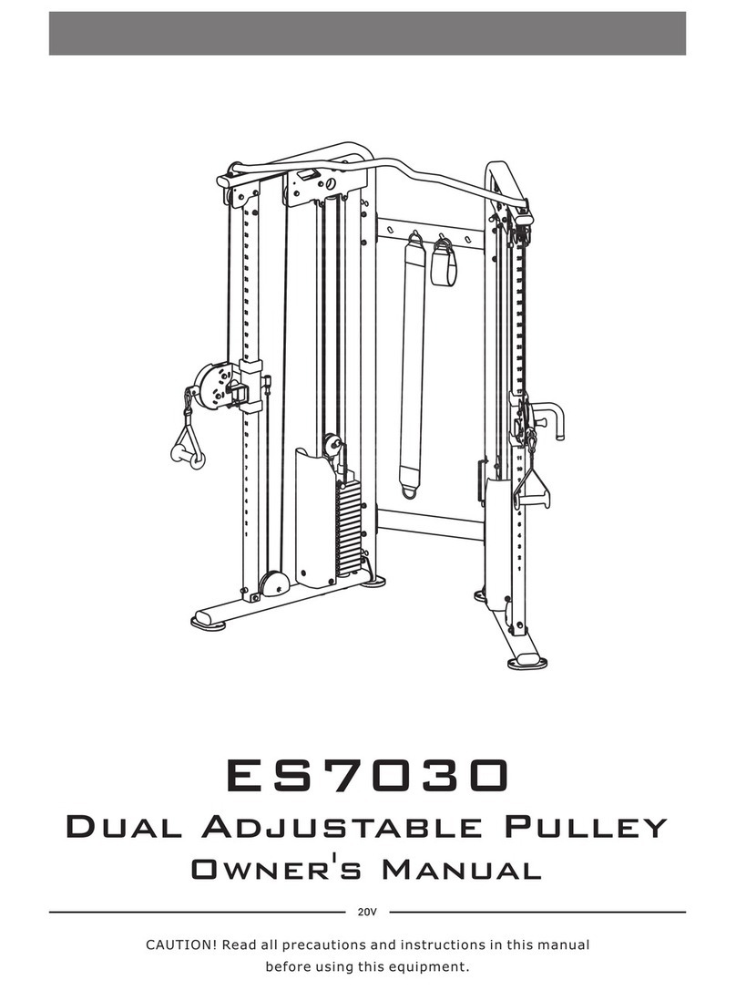 Aerofit ES7030 owner's manual