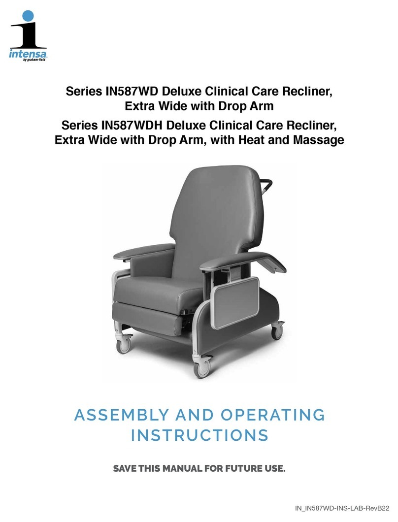 Graham Field intensa IN587WD Series User manual Graham Field intensa IN587WD Series User manual