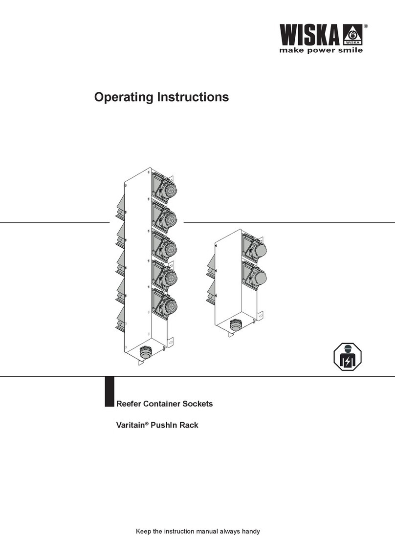 WISKA VaritainPushIn Rack 2x/x2 operating instructions