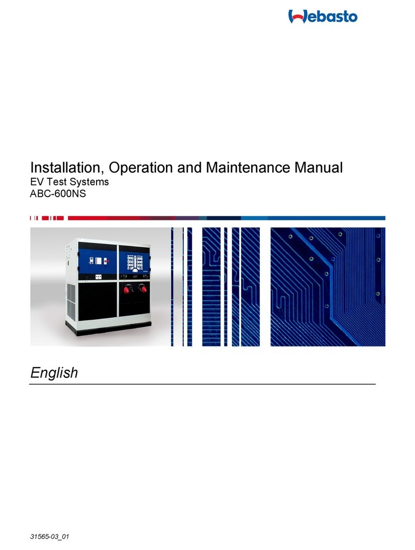 Webasto ABC-600NS User manual