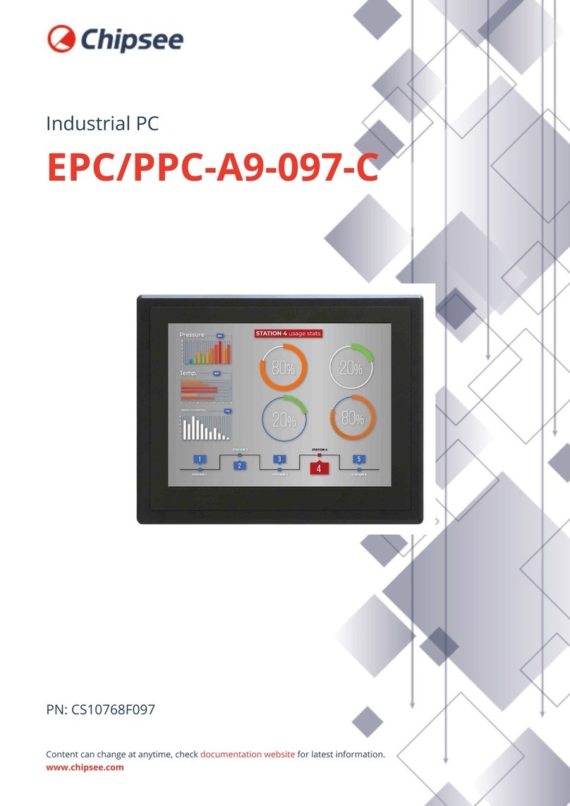 Chipsee EPC/PPC-A9-097-C User manual Chipsee EPC/PPC-A9-097-C User manual