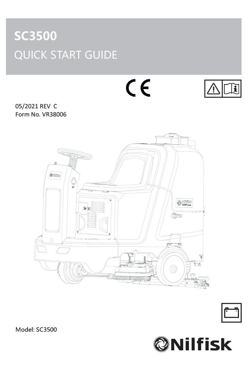 Nilfisk-Advance SC3500 User manual