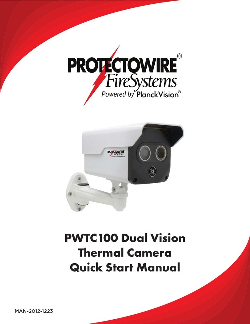 Planck VISION SYSTEMS PROTECTOWIRE PWTC100 Quick start manual