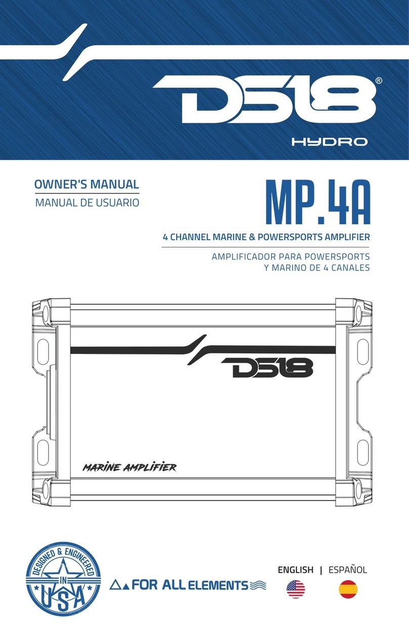 DS18 MP.4A owner's manual