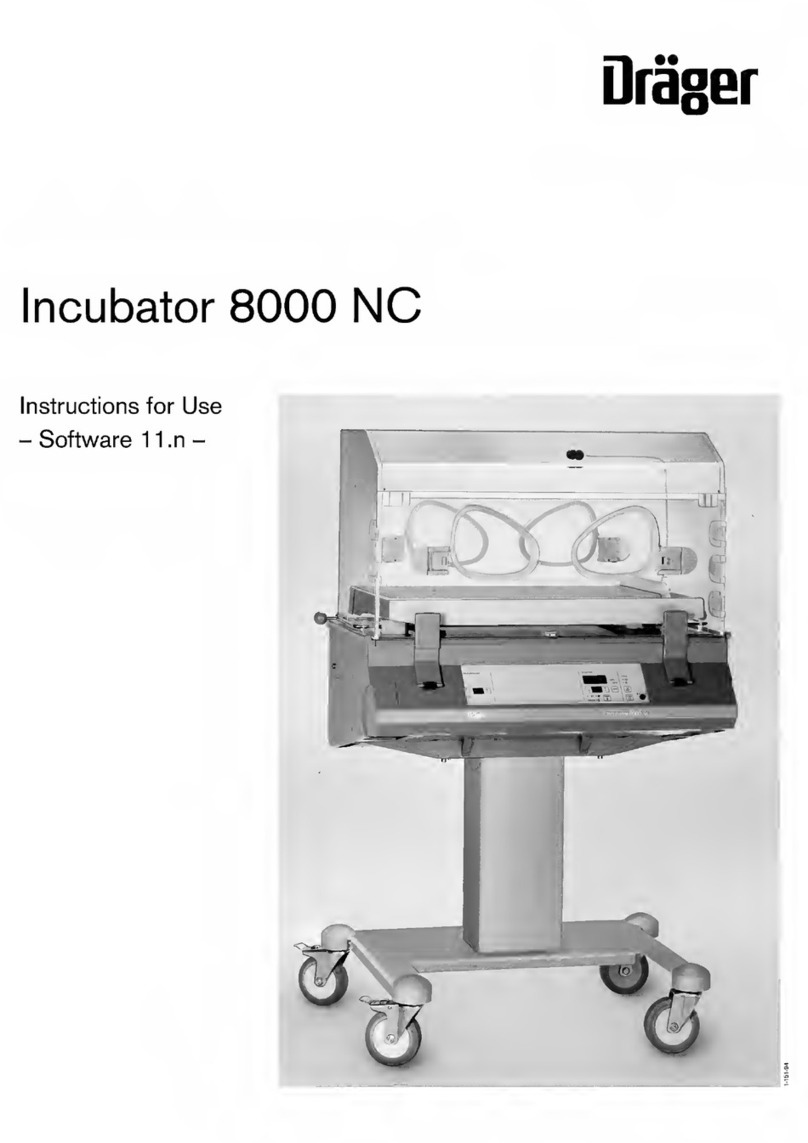 Dräger 8000 NC Instructions for use