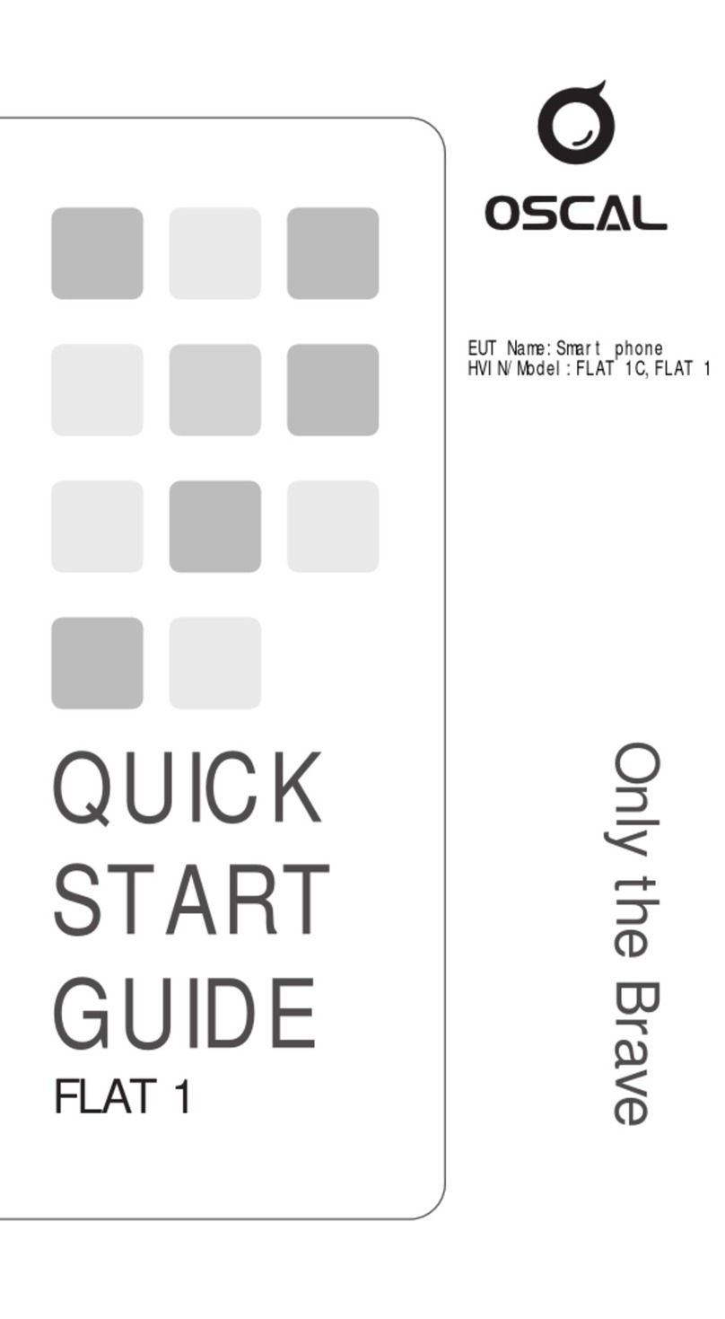 OSCAL FLAT 1 quick start guide