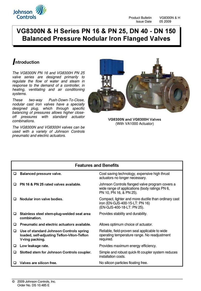 Johnson Controls H Series manual