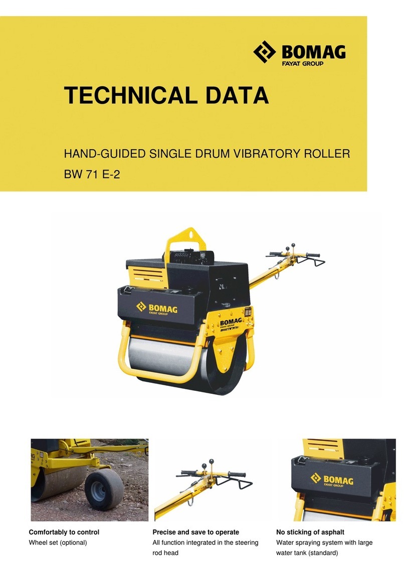 Fayat BOMAG BW 71 E-2 Technical data