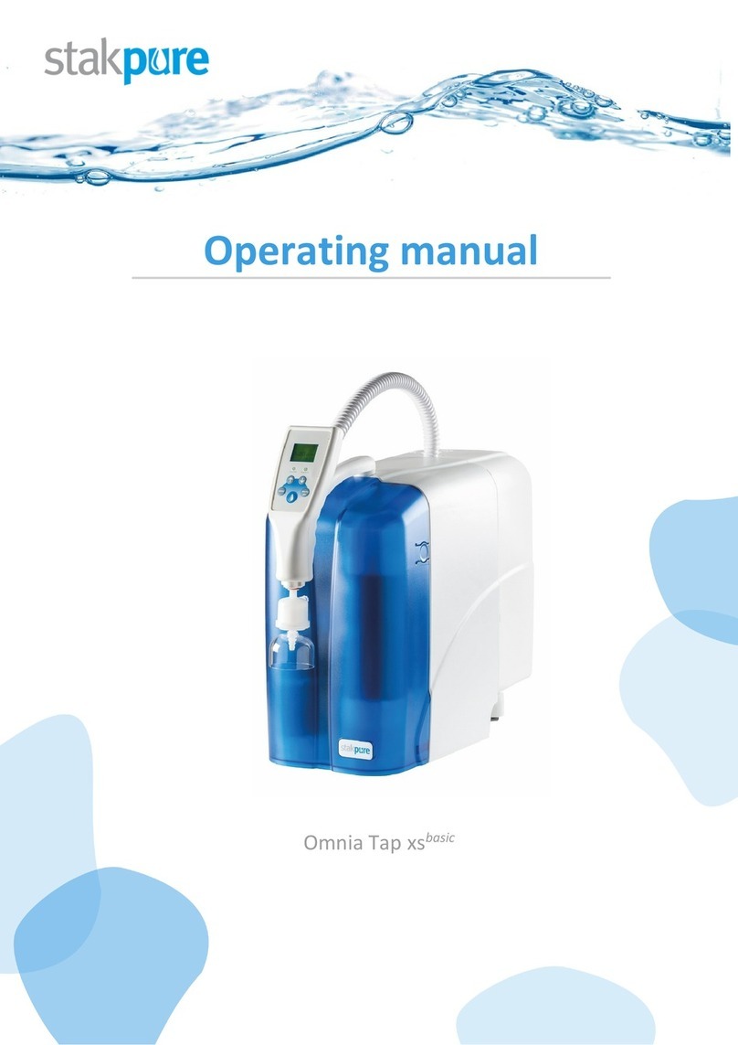 Stakpure Omnia Tap xs basic operating manual