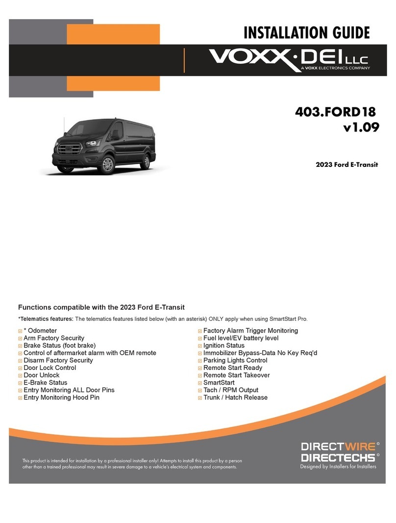 Directed Directechs DB3 User manual