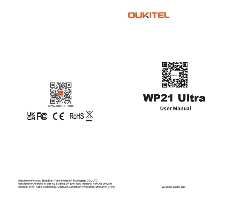 OUKITEL WP21 ULTRA User manual