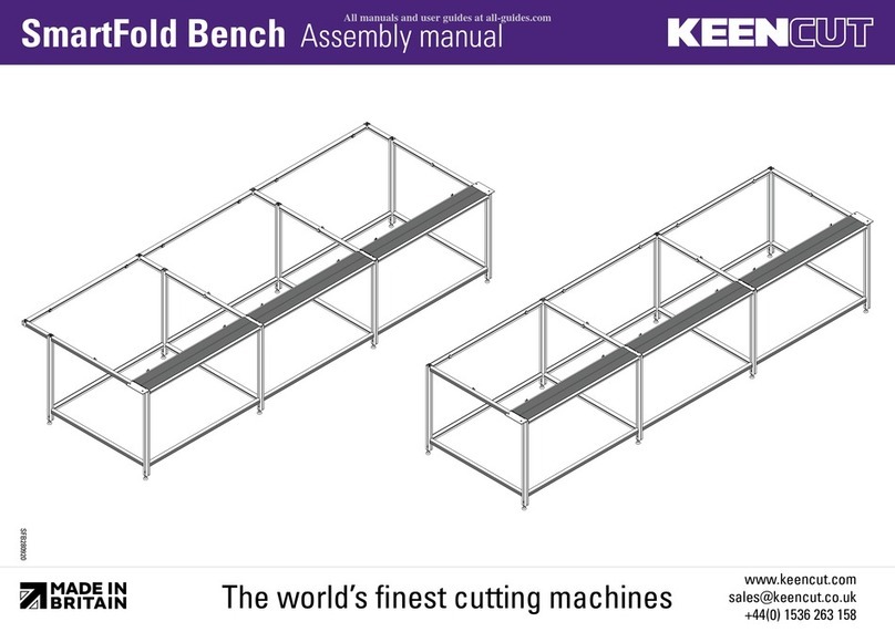 KEENCUT SmartFold Bench User manual