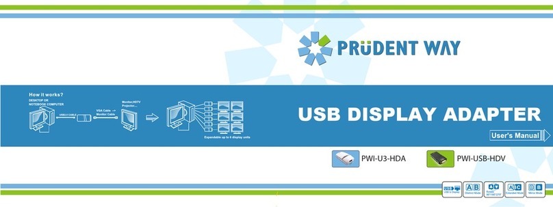 Prudent Way PWI-U3-HDA user manual