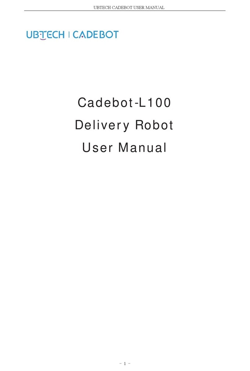 UBTECH Cadebot-L100 User manual