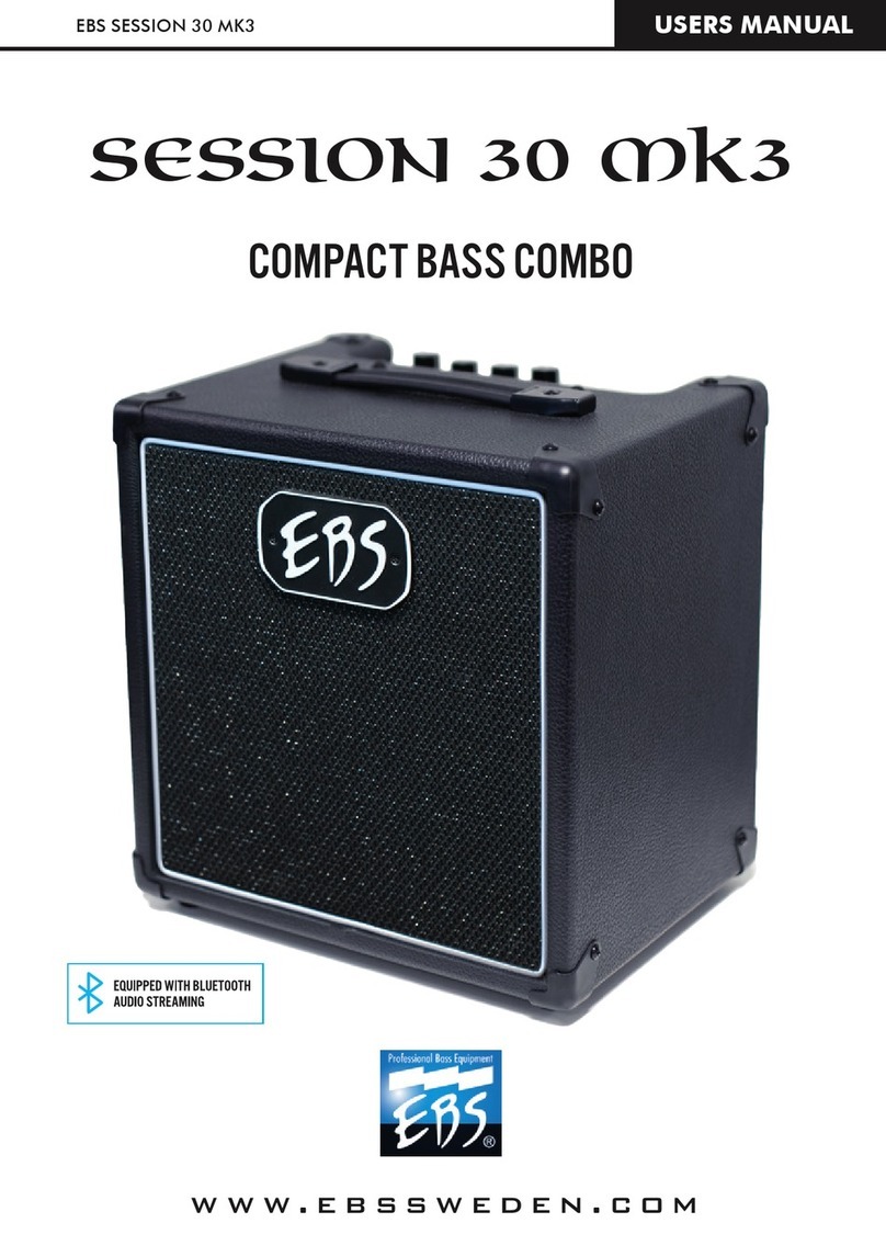 EBS SESSION 30 MK3 user manual