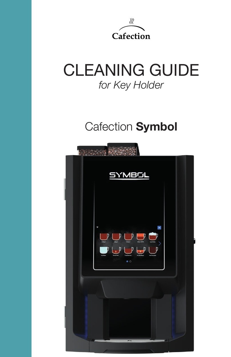 Evoca Group Cafection Symbol Cleaning guide