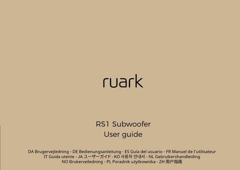 Ruark Audio RS1 user guide