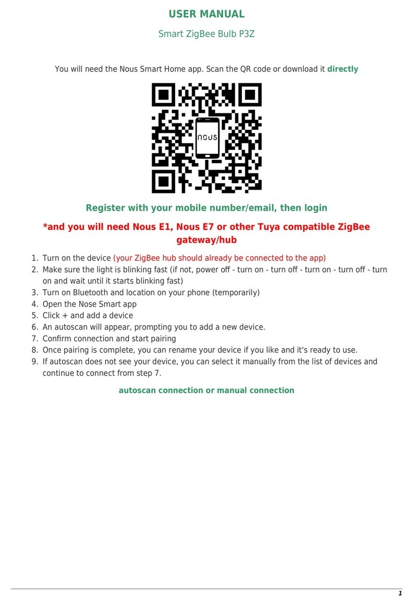 NOUS P3Z user manual