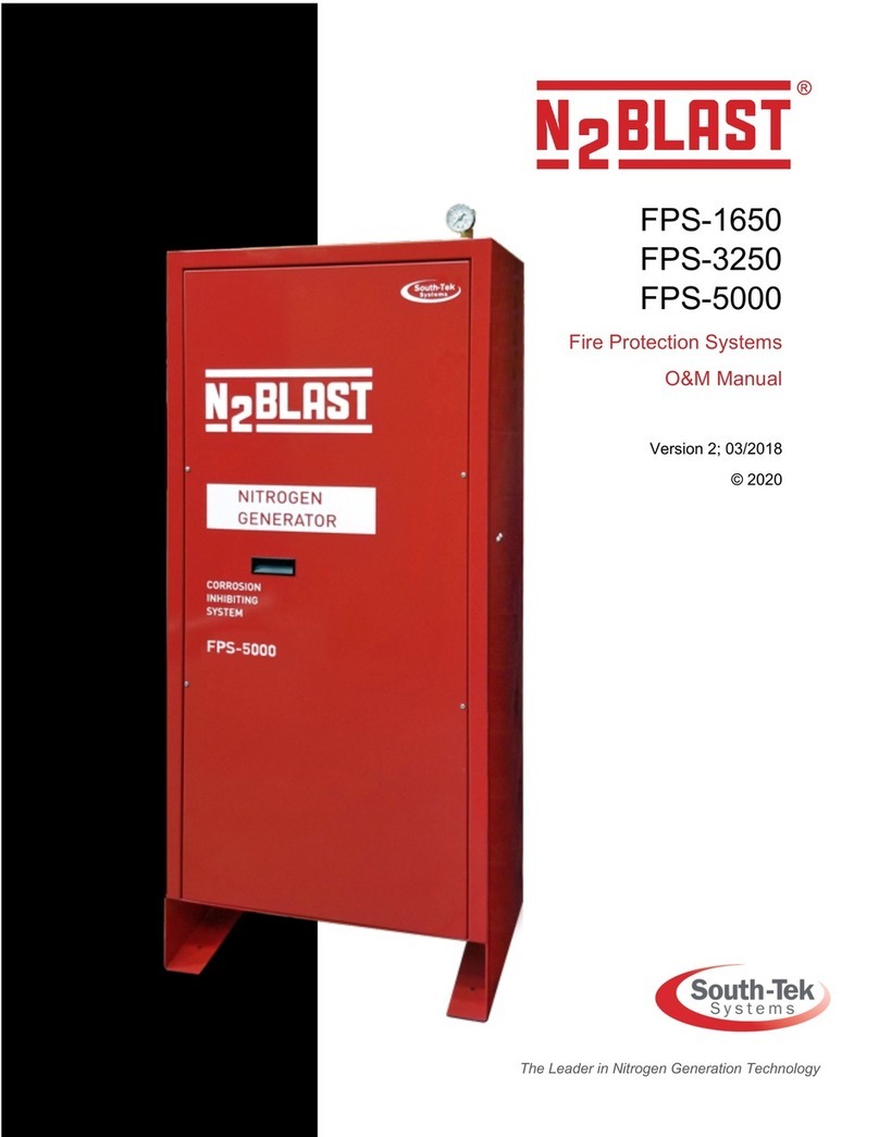 South-Tek Systems N2BLAST FPS-1650 O & M Manual