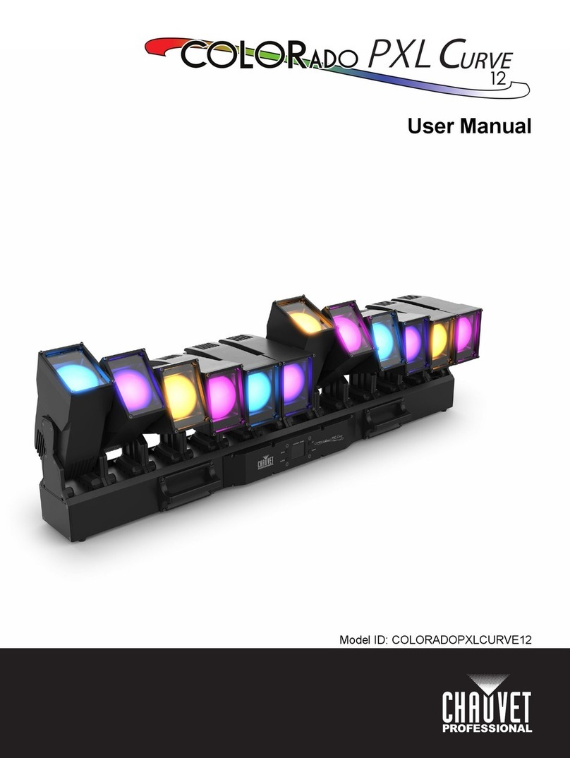 Chauvet Professional COLORado PXL Curve 12 user manual