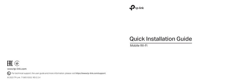 TP-Link M7300 V2 Quick installation guide TP-Link M7300 V2 Quick installation guide