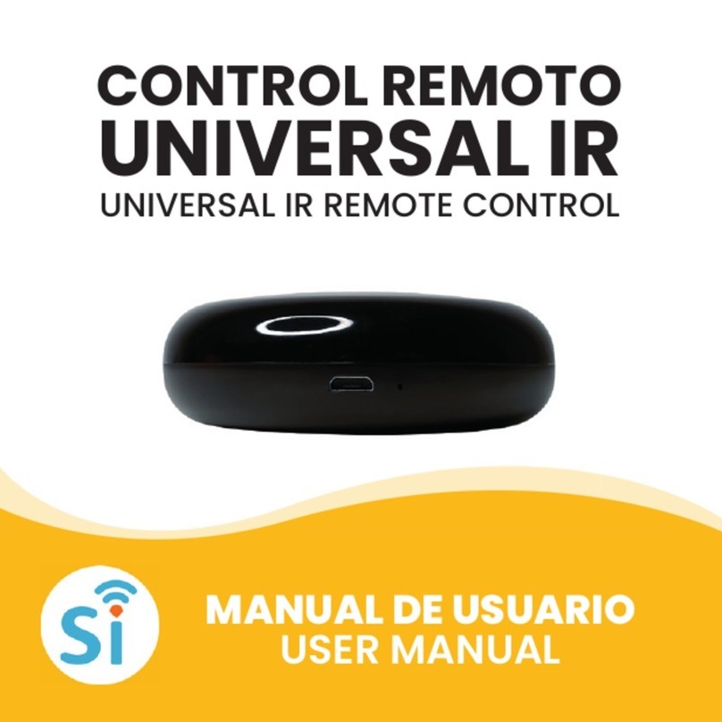 SI UNIVERSAL IR user manual