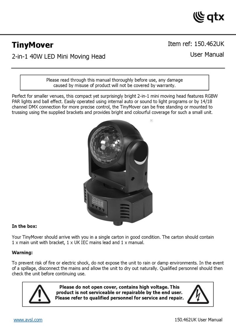 Qtx TinyMover User manual