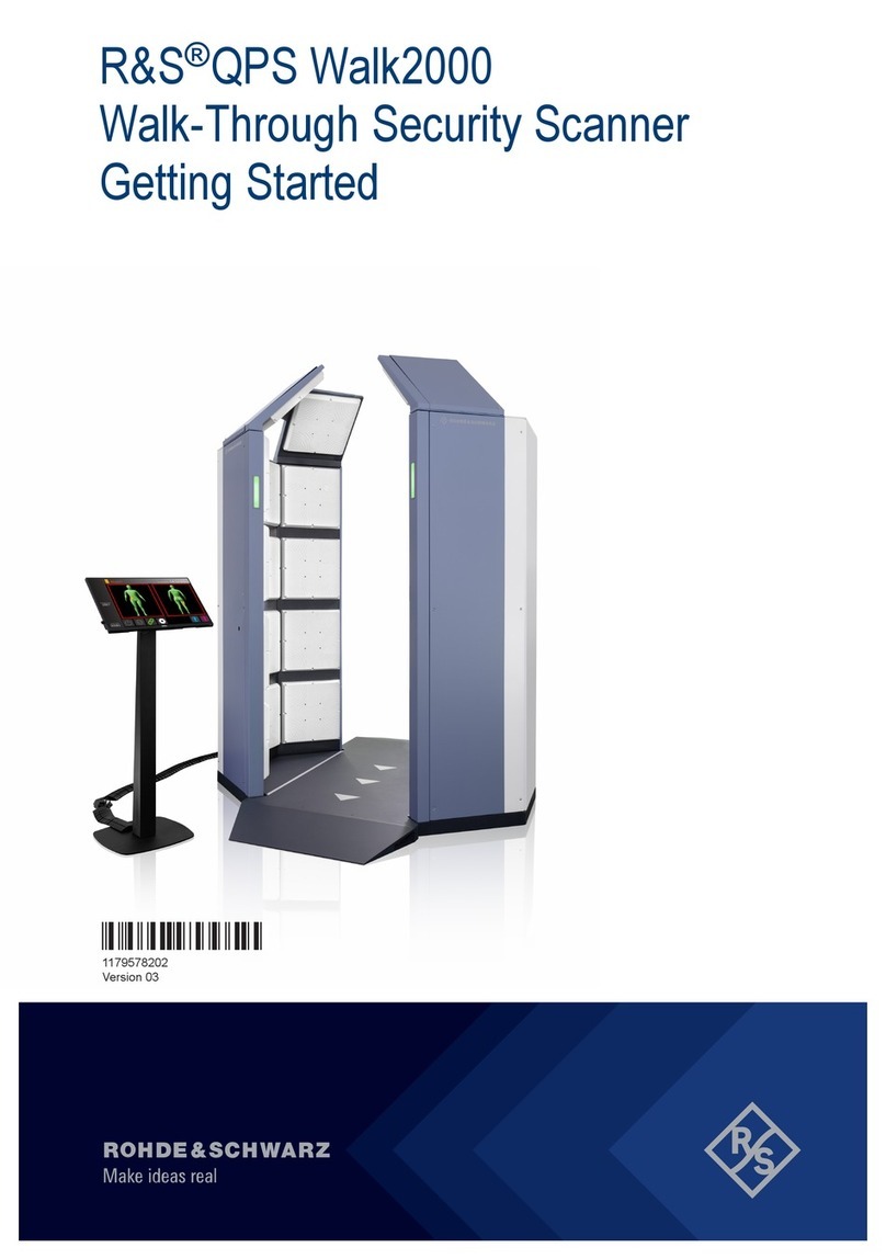 R&S QPS Walk2000 User manual