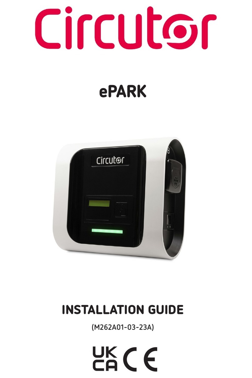 Circutor ePARK M-S2 User manual Circutor ePARK M-S2 User manual