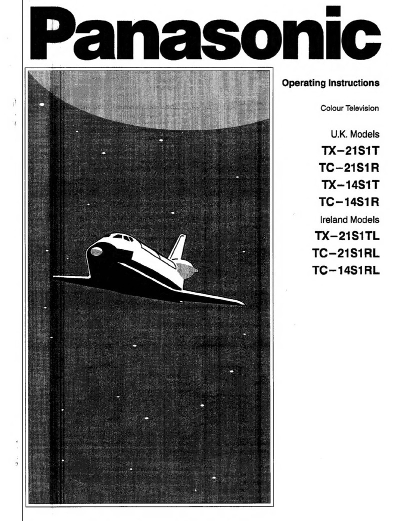 Panasonic TX-21S1T User manual