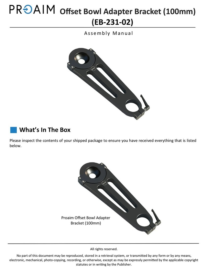 PROAIM EB-231-02 Assembly manual