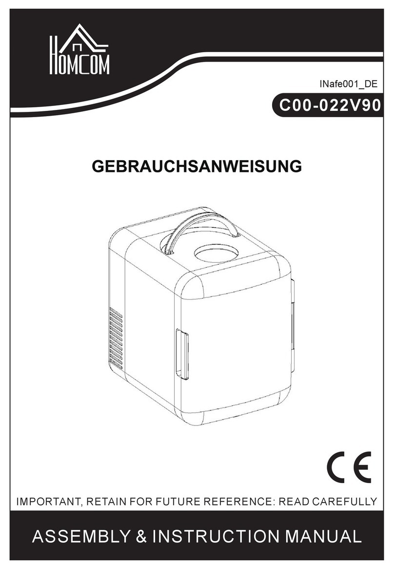 HOMCOM C00-022V90 instruction manual