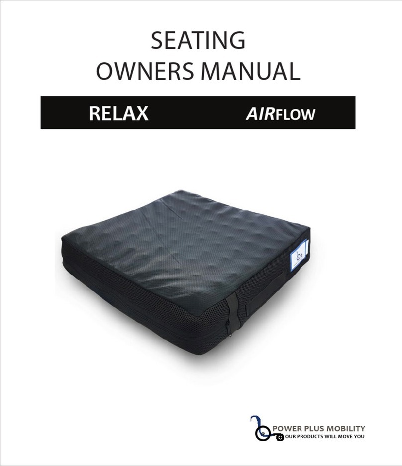 Power Plus Mobility AIRFLOW RELAX owner's manual