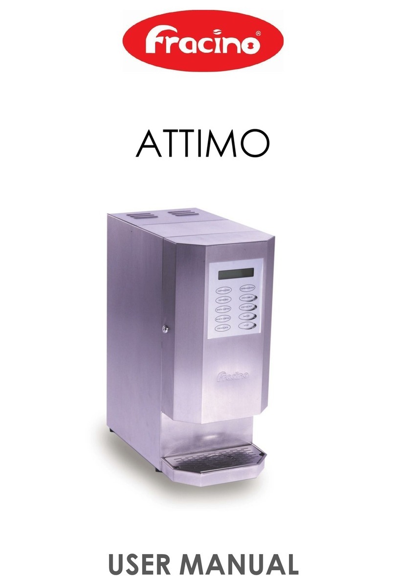 Fracino ATTIMO User manual Fracino ATTIMO User manual