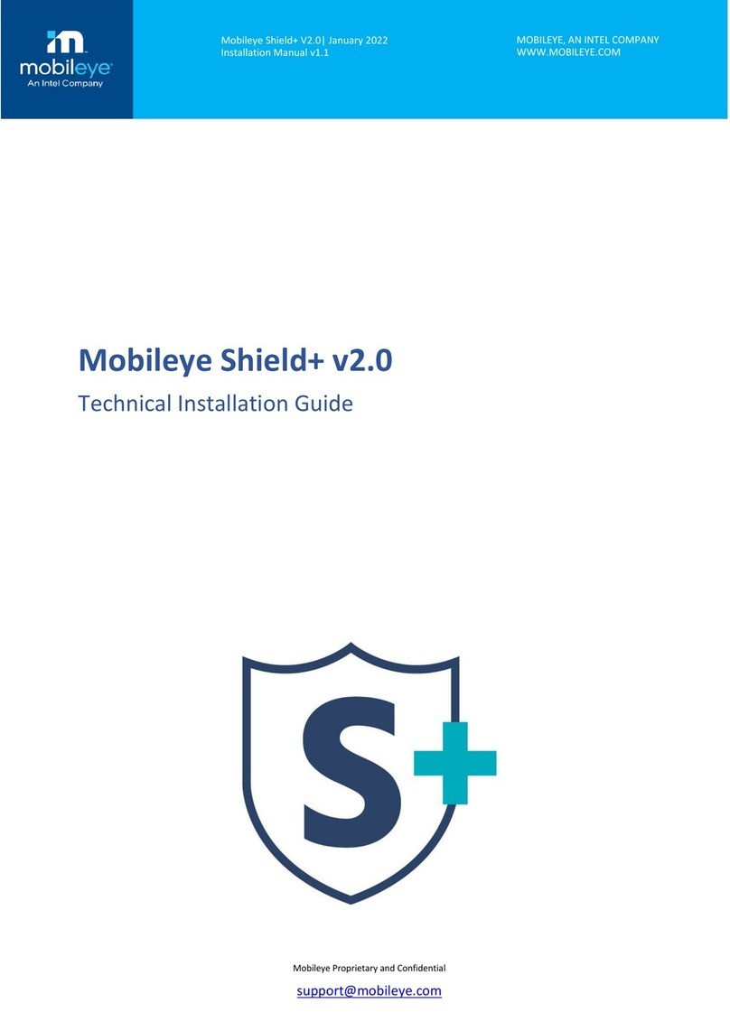 Intel Mobileye Shield+ v2.0 Technical installation guide