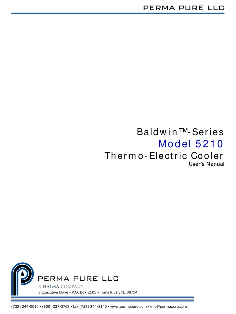 Halma PERMA PURE Baldwin 5210 user manual