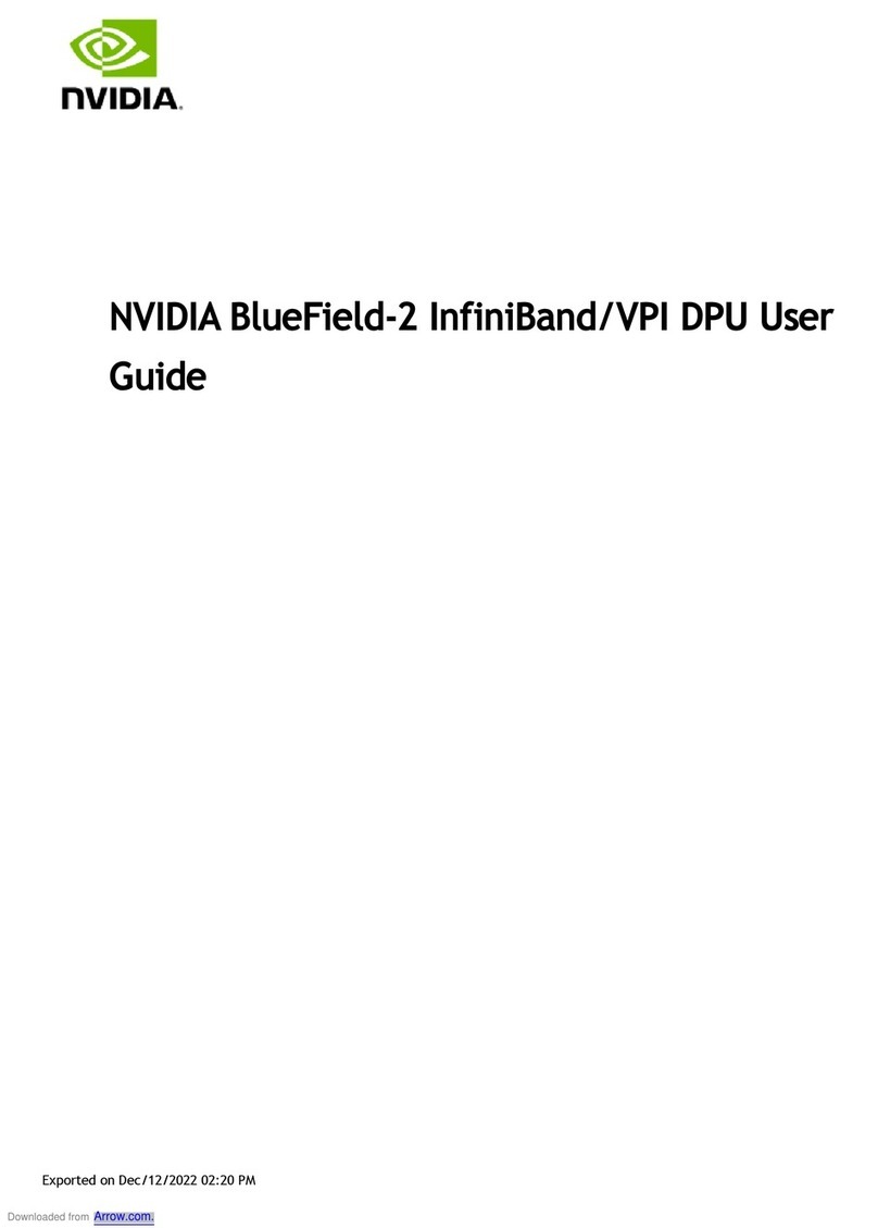 Nvidia BlueField-2 InfiniBand/VPI DPU user guide